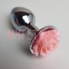 Gebruikte buttplug met roze roosje