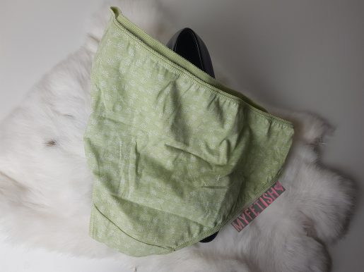 Gedragen groene katoenen slip - Afbeelding 2
